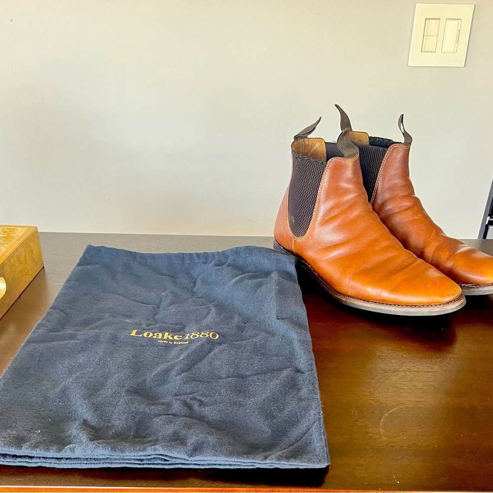 Loake Chelsea Boots- bought in Edinburgh, Scotland